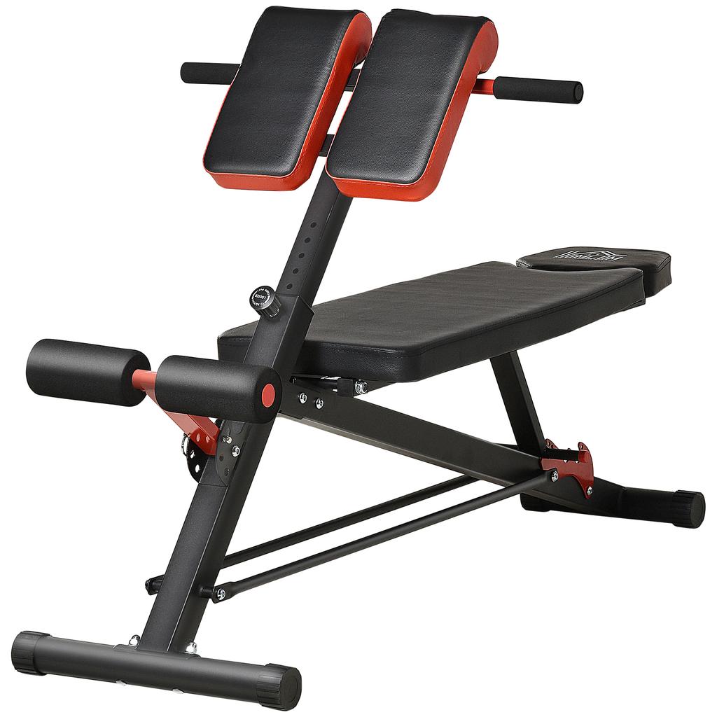 Dumbbell Weight Bench, 7-Level Adjustable Hyper Extension Sit-up Bench, Multifunction Bench Press Gym Bench, Ab Decline Flat Machine