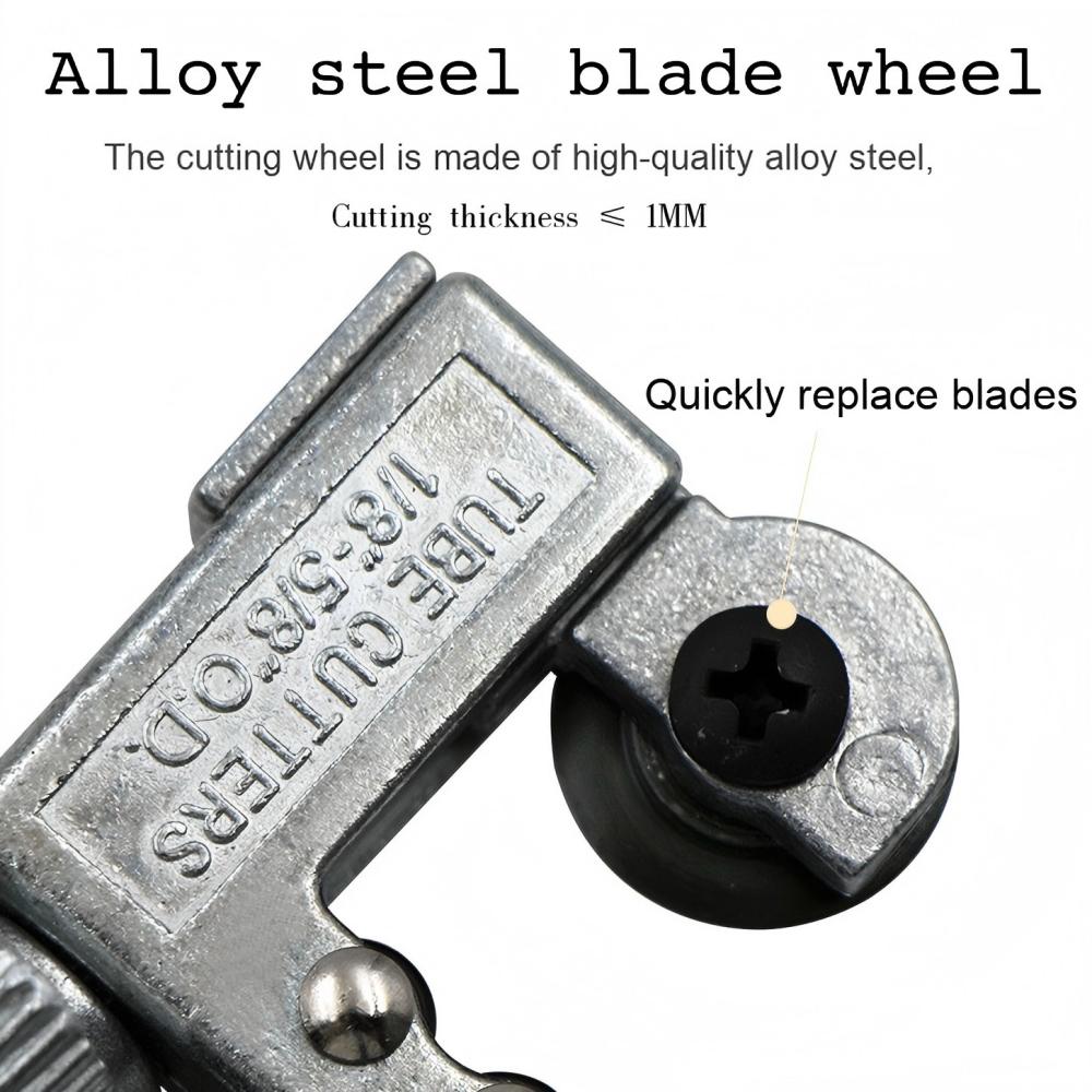 Mini Pipe Cutter Tube Cutter Copper Brass Aluminium Stainless Steel Pipes Cutting Tool 3-16mm Refrigeration Repair Tool