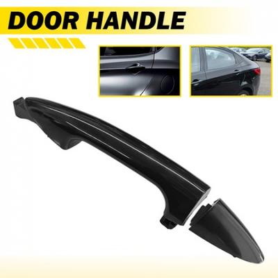 Exterior Door Handle For 2012-2017 Hyundai Accent Rear Driver Left Side Black I