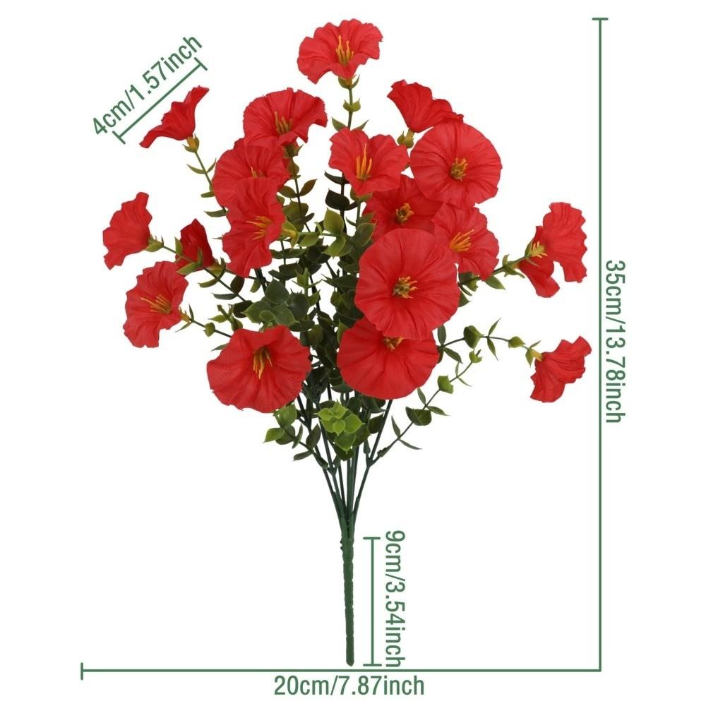 Künstliche Pflanzen Künstliche Stiefmütterchen Herbstdeko DIY Blumiger Eukalyptus Blumenstrauß Weicher Realistischer Simulierte Veilchen Sträuße