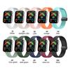 Comfortable Silicone Band with Magnetic Lock Breathable Accessory Sweat Resistant Silicone Watch Strap for Watch Fit3