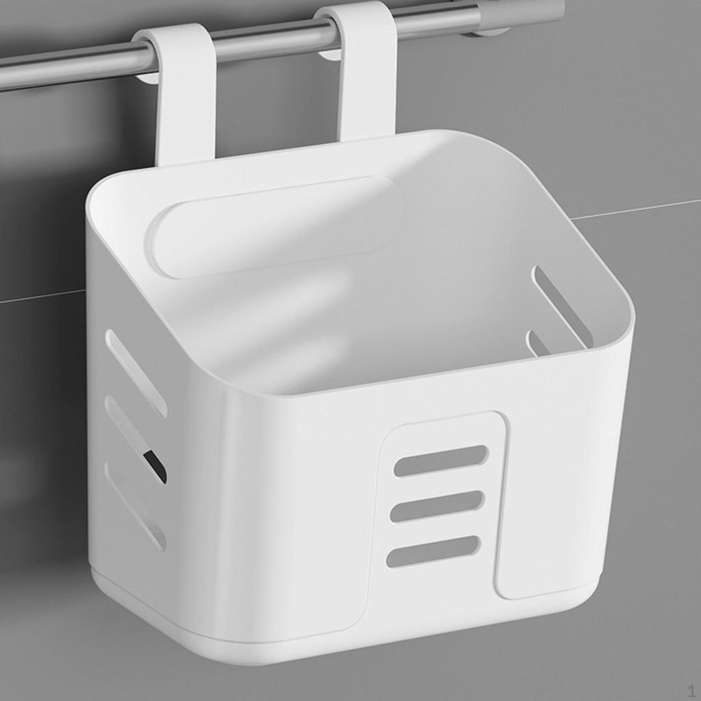 Basket, Hanging Storage Basket Hook, Container, for Dorm Room on A Bathroom
