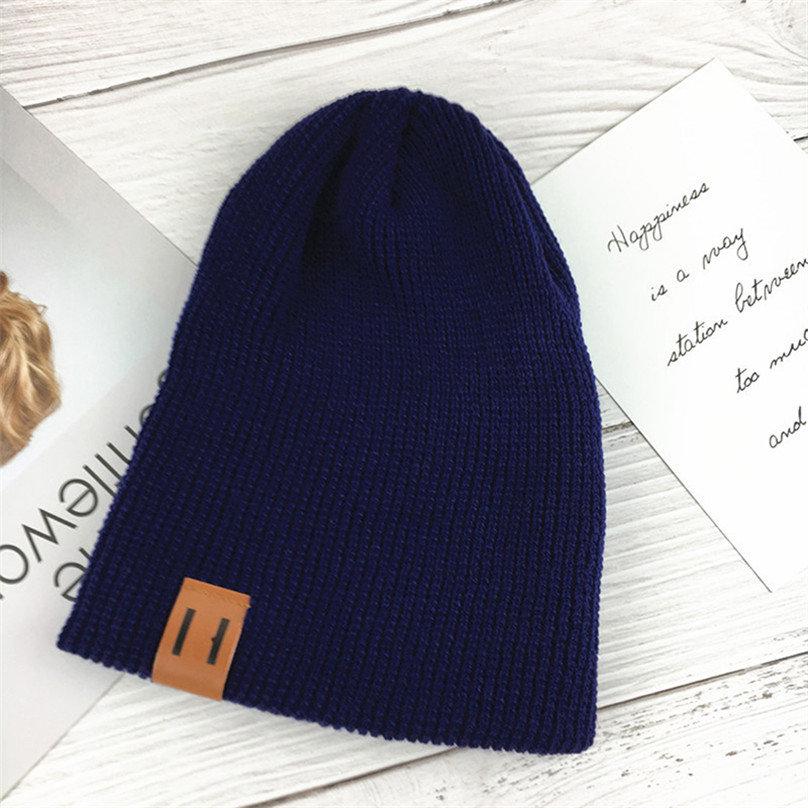 Parent-Child Knitted Hat Hat Winter Warm Hat