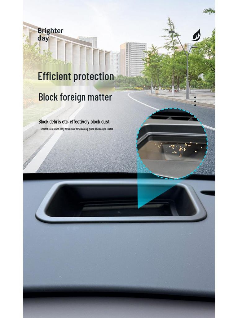 25-inch i8/i6 Curved 6D HUD Protective Cover for Car Interior Accessories Modification