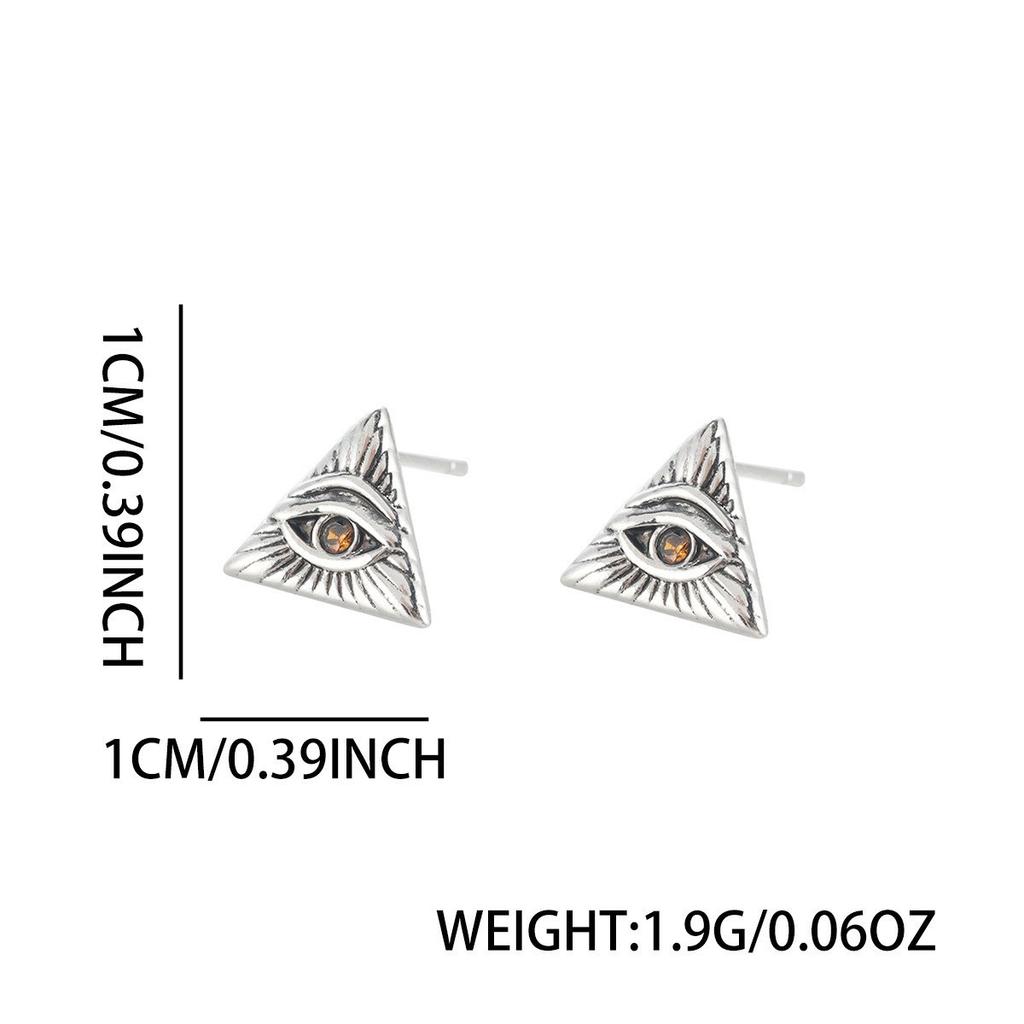 Stud Earrings Men's Trendy Ear Buckles Personalized Versatile Earrings Women's High-end Jewelry Accessories Earrings