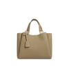 New leather women's tote bag, large bag, mom bag, simple commuter handbag, shoulder and crossbody bag