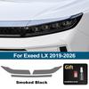 Premium High-Gloss Smoke Black TPU Car Headlight Protection Film for Exeed LX 2019-2026 Pre-Cut PPF Anti-Scratch Vinyl Kit