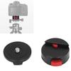 Z005 Camera Quick Release Plate 1/4 3/8 Threaded Ports Quick Release Plate Camera Tripod Mount