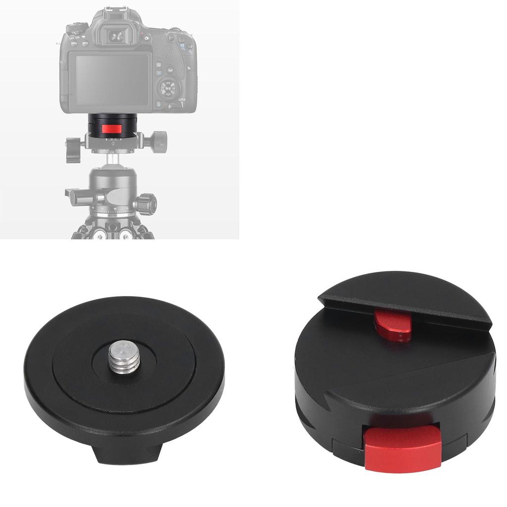 Z005 Camera Quick Release Plate 1/4 3/8 Threaded Ports Quick Release Plate Camera Tripod Mount