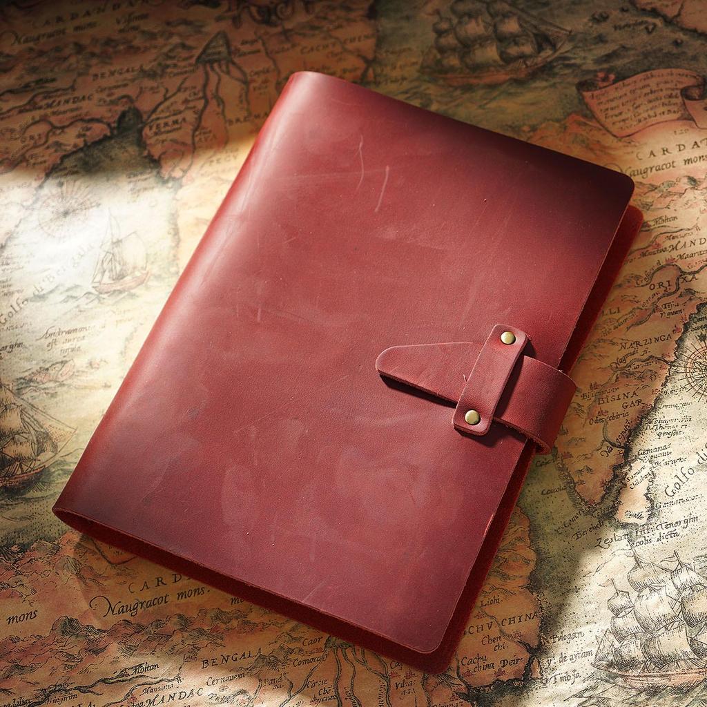 Retro Cowhide Notebook & Diary - Handmade European Style (A5/A6/A7)