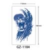 Herbal Tattoo Stickers, Juice Tattoo Stickers, Semi-Permanent English Letter Tattoo Stickers Tattoo