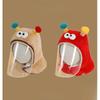 Baby Plush Hat And Neck Warmer Set With Windproof Face Mask For Winter Kids