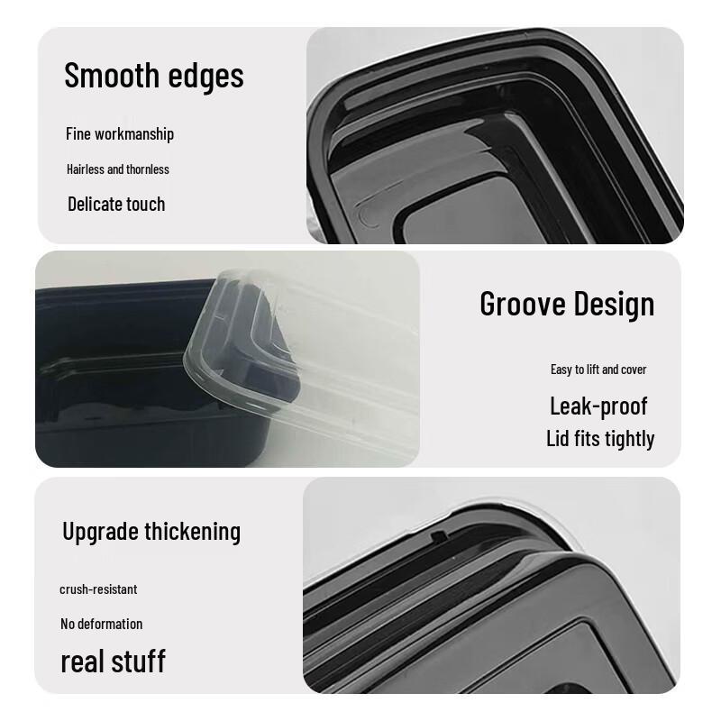 Disposable Food Containers with Lids