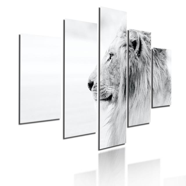 

Черно-белый мир пейзажный постер с озером, морем, лугами, холст, картина, 5 шт., модульная картина, принт, настенное искусство для домашнего декора 40x60cm*2 40x80cm*2 40x100cm*1