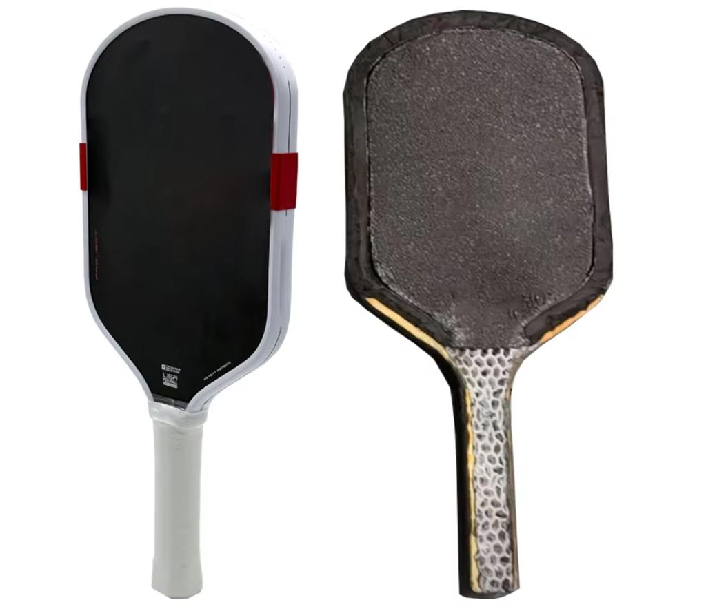 Factory Direct Standard 16mm Pickleball Paddle Boomstik 5th Gen Embedded Metal Weighting Integrated Hot Pressing