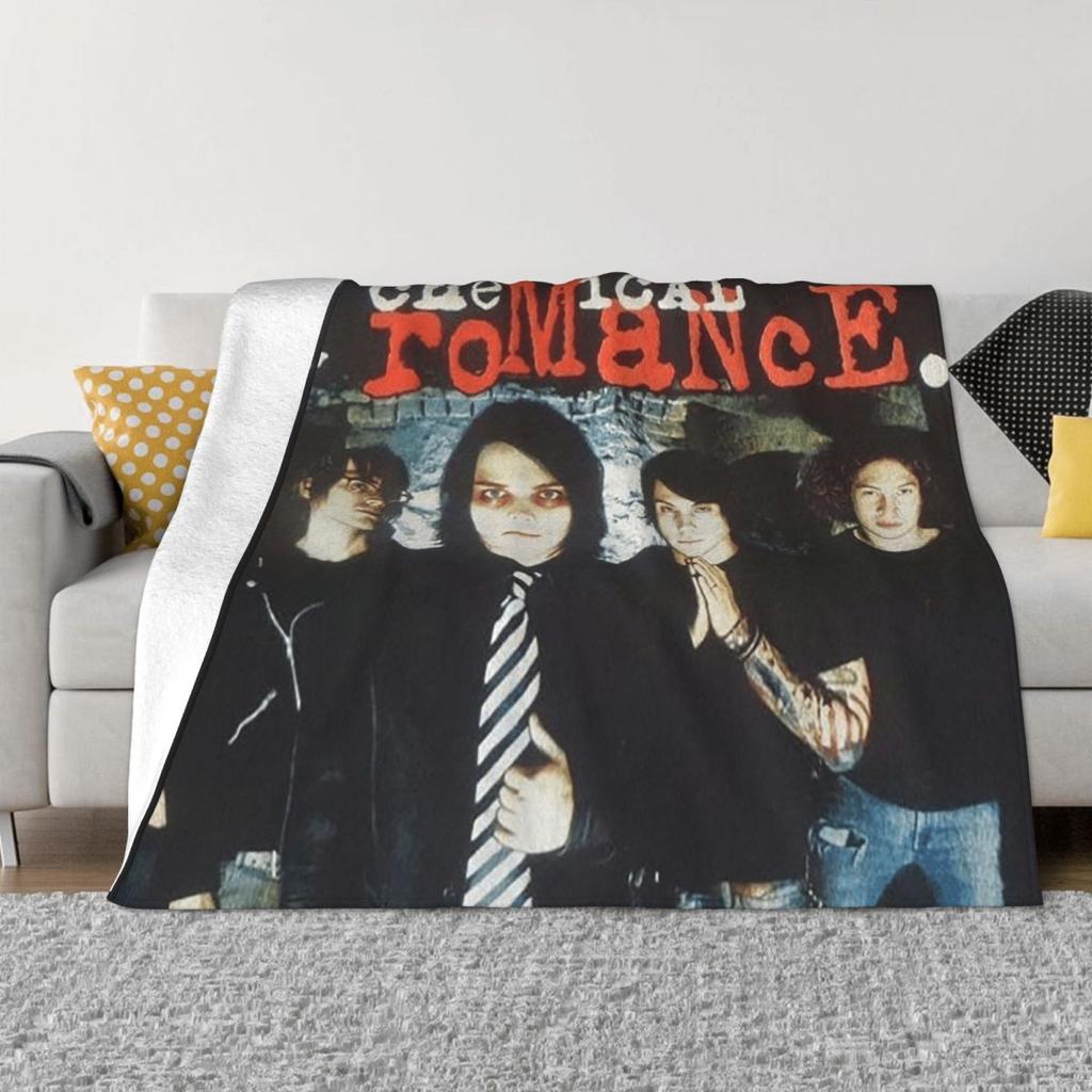 Gerard Way MCR Blankets Soft Warm Flannel Throw Blanket Plush for Bed Living Room Picnic Travel Home Sofa