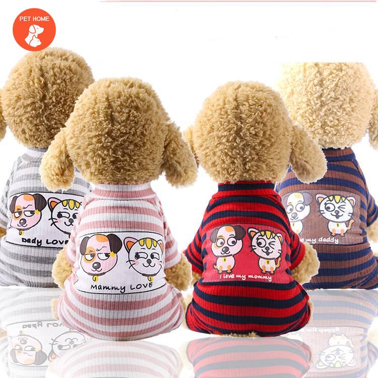 

Осенне-зимняя одежда на дому для четвероногих домашних животных, одежда для кошек, модели для пар, одежда для собак, пижамы, товары для домашних животных XS серый