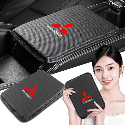 Car Center Console Armrest Protector Armrest Trunk Anti Slip For Outlander Lancer 10 9 ASX RALLIART Eclipse Pajero