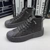 Autumn and Winter Men Boots Increased Boots Lace-up Casual Shoes Board Shoes  Outdoor Boot British Style New