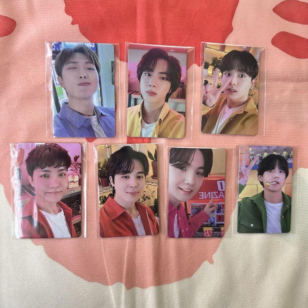 [USED] BTS P.T.D STAGE-SEOUL GLOBAL Limited Edition Trading Cards (7 Cards)