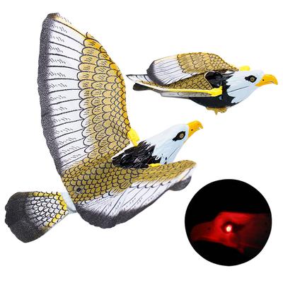 Bird Scarer Hanging Eagle Bird Repellent Garden Protectors Natural Enemy Pest Deterrent Scarecrow Flying Bird Repellent Scarer