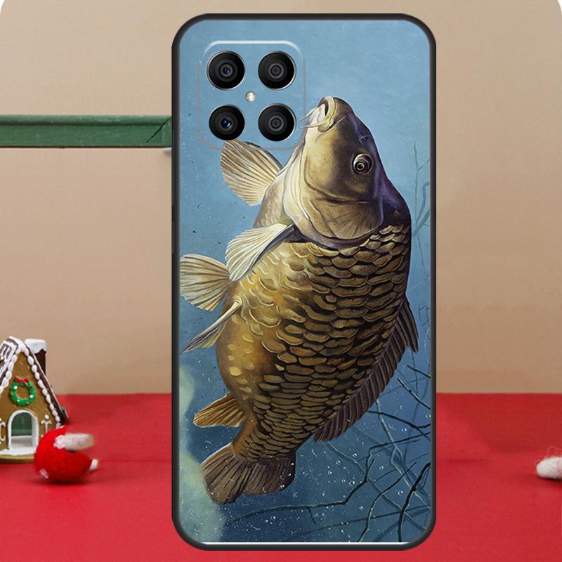 Karpfen Fisch Hülle Für Honor Magic 8 5 6 7 Lite Honor 400 Pro 200 70 90 X8c X8b X9a X9b X9c X9d Win Abdeckung
