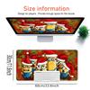 Christmas Minions Large Gaming Mouse Pad Nonslip Rubber Base Waterproof Desk Mat For Office Pc Laptop