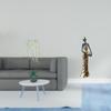 Elegant Wall Art with African Tribal Lady Statue Decorative Sculpture for Bedroom Restroom Sofa