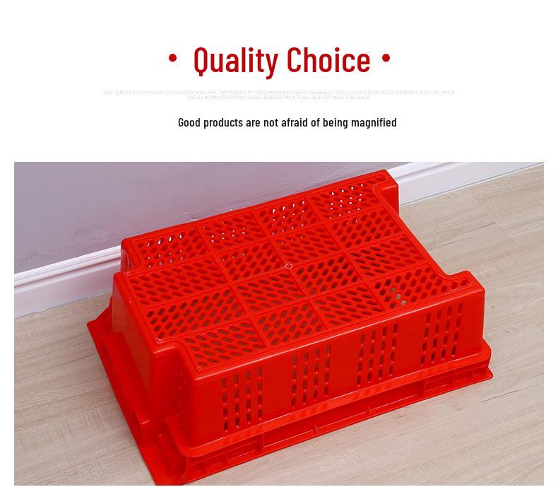 Leak-Proof Invertible Meat Basket and Box for Chilled Items