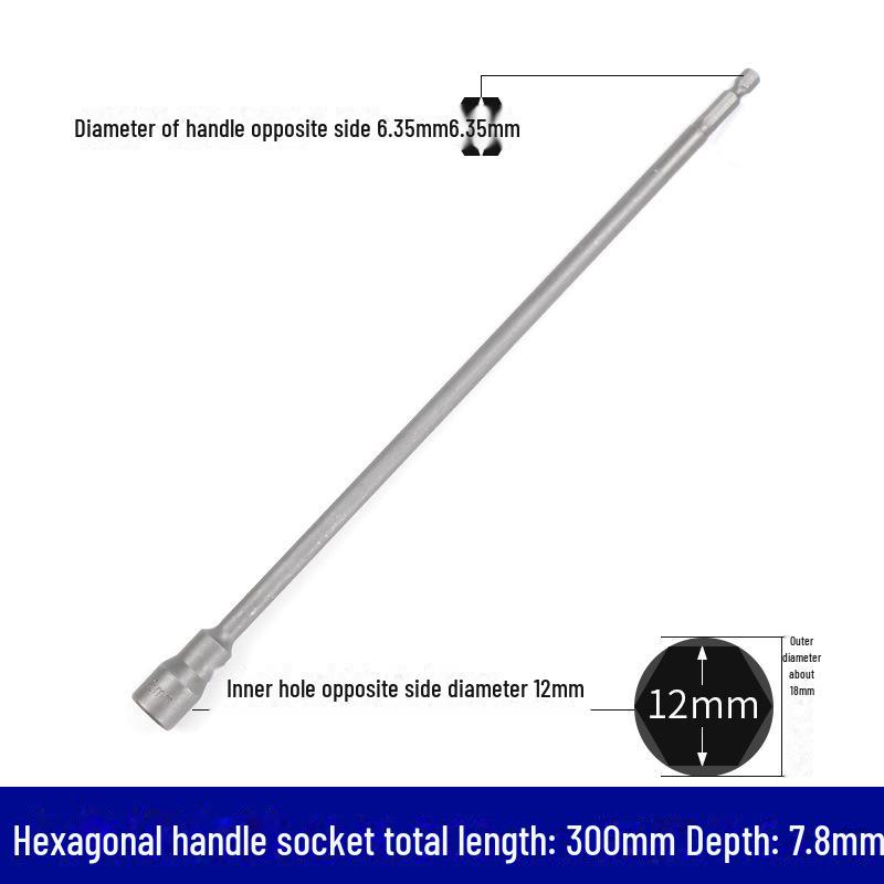 Dane Tools Magnetischer Inbusschlüssel und selbstschneidender Schraubendreher-Bohrersatz