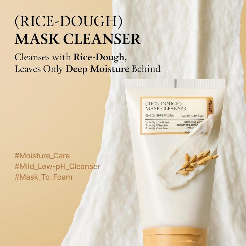 FULLY Rice Dough Pack Cleanser 130ml