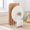Cutting Board Storage Rack Versatile Chopping Board Pot Pan Lid Stand Holder   for Kitchen Cabinet Countertop