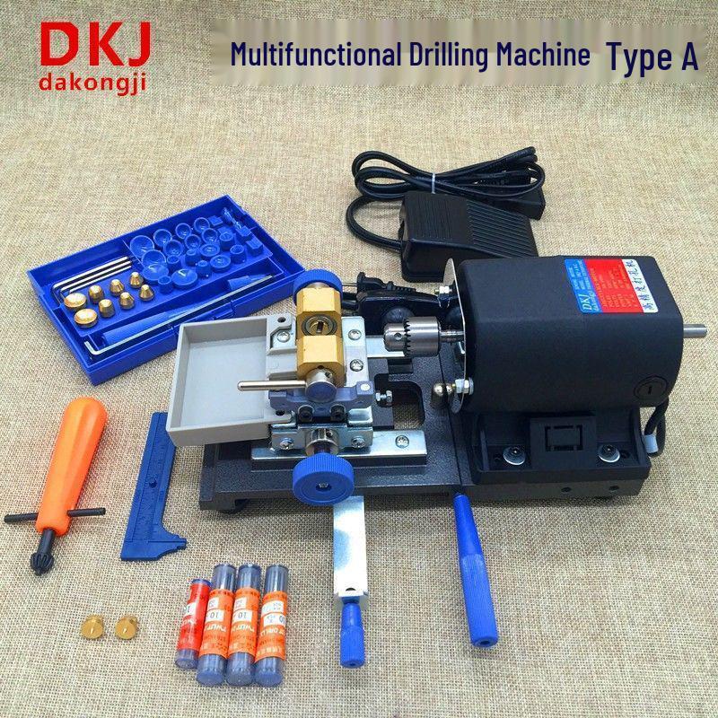 Electric Mini Jade and Bead Drilling Machine for Home Use
