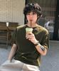 LEIRE Essential Crop T-Shirt [Khaki]