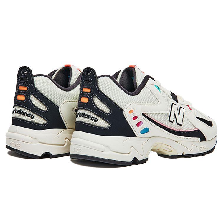 New Balance NB 828 Fabric Synthetic Leather Retro Versatile Low-Top Lifestyle Casual Shoes Unisex Sneaker White Black ML828NC