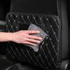 Car Anti-kick Pad Interior Leather Auto Seat Back Protector Pads Anti Scratch For KIA rio ceed sportage cerato soul sorento k2 k5 flip