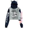 Tokyo Ghoul Cat Ear Women's Hoodie - Color Block Pullover