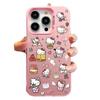 Hello Kitty applies to Apple 16plus mobile phone case iPhone15 cartoon 14Plus anti-drop 13 creative 12 cute