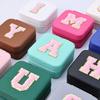 Mini Letter Jewelry Box Jewelry Zipper Jewelry Bag Portable Jewelry Travel Storage Box