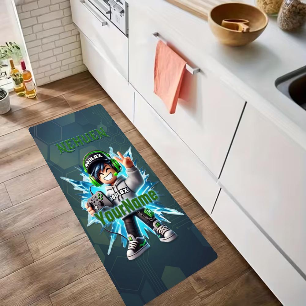 Roblox Customize Your Name Kitchen Rug Runner Rug Laundry Mat Hallway Entryway The Best Gift Choice