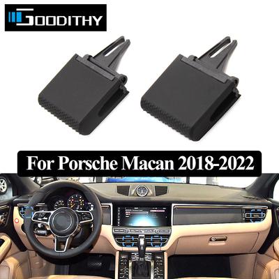 Car Front Rear Left Right Air Conditioning AC Vent Outlet Slider Paddle Clip Repair Kit For Porsche Macan 95B 2018-2022