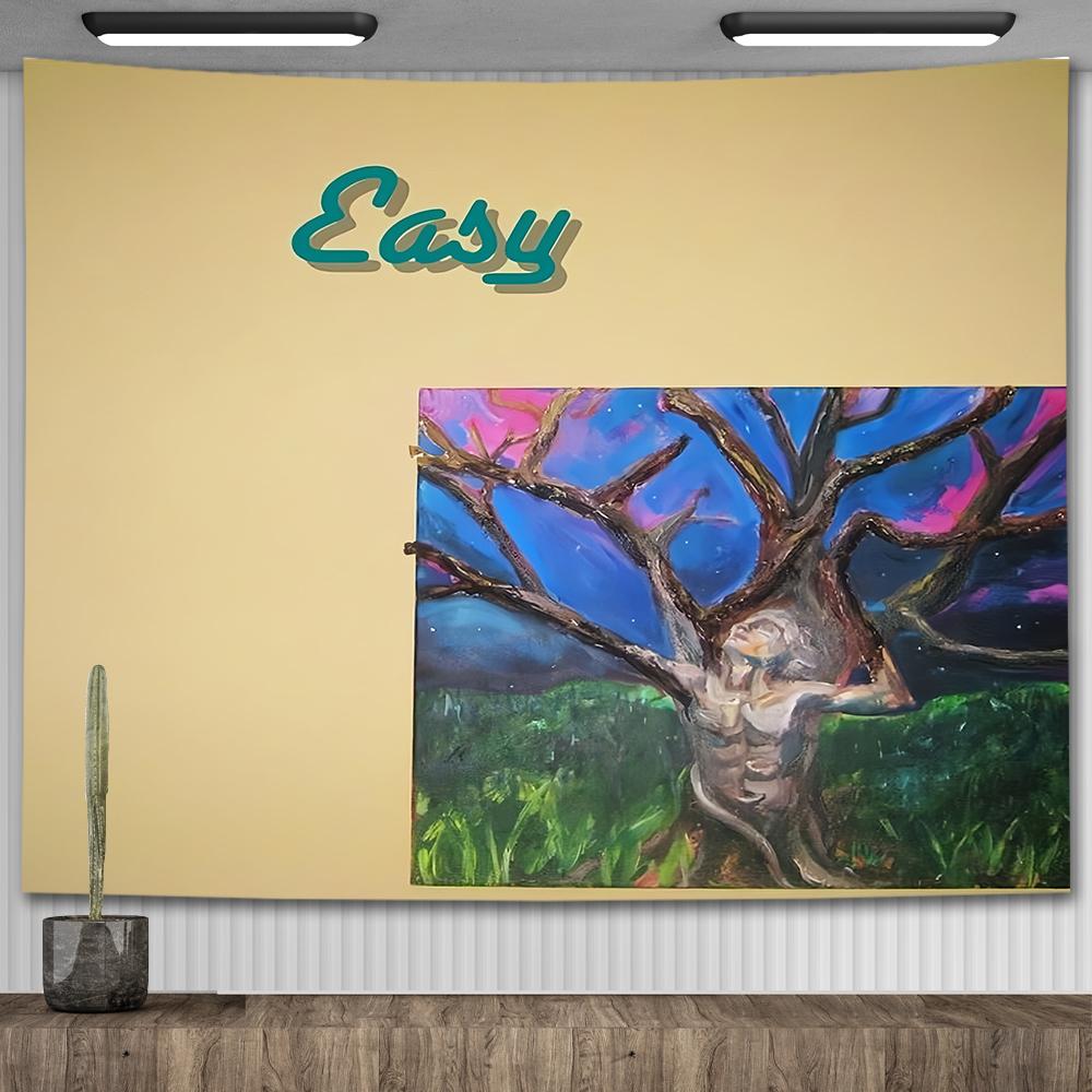 Alex G Trick Album Cover Tapestry Wall Art Posters Aesthetic Bedroom Decorative Print Tapestrys Macrame Farbic Tapestry For Room