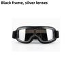 High-Quality Retro Motorcycle Goggles for Bikers with Wide Lens View