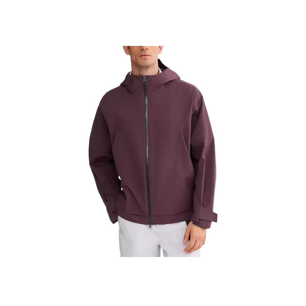 New FILA Fitness Windbreaker Jackets Unisex Sandalwood Brown A51M441706F-BN