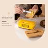 Keep Fresh Glass Butter Box with Butter Cutter Fresh Cheese Tray  Restaurant