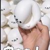 Hachimi Soft Slow Rebound Seal Mochi Decompression Toy: Hand Clay Feel Simulation.