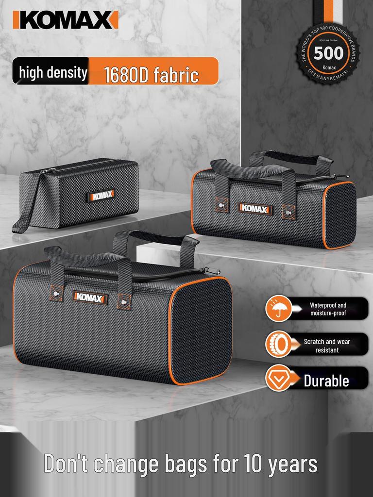 Portable Electrician's Toolkit: Durable Canvas Repair Storage Bag
