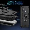 For Tecno Spark 7 Pro 7P 8 8T 8C 9 9T Spark 10 10C Spark 20 Case Shockproof Armor Car Magnetic Ring Stand Hard Back Phone Cover