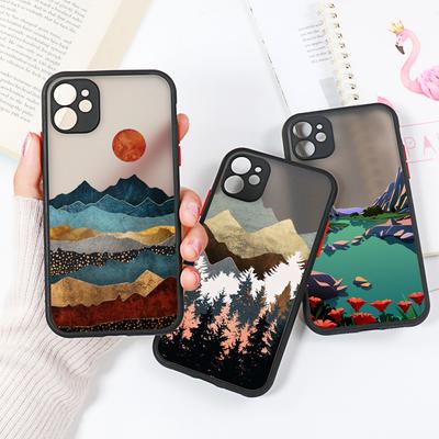 Phone Case For Iphone 13 Pro Max Case Funda Iphone 14 12 11 Pro 13 Mini X Xs Xr 7 8 Plus Se 2022 Scenery Cover Hard Shockproof