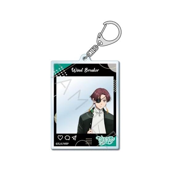 TV Anime WIND BREAKER Hayato Suoh 3rd Acrylic Keychain (within approx. 7cm square, transparent acrylic)